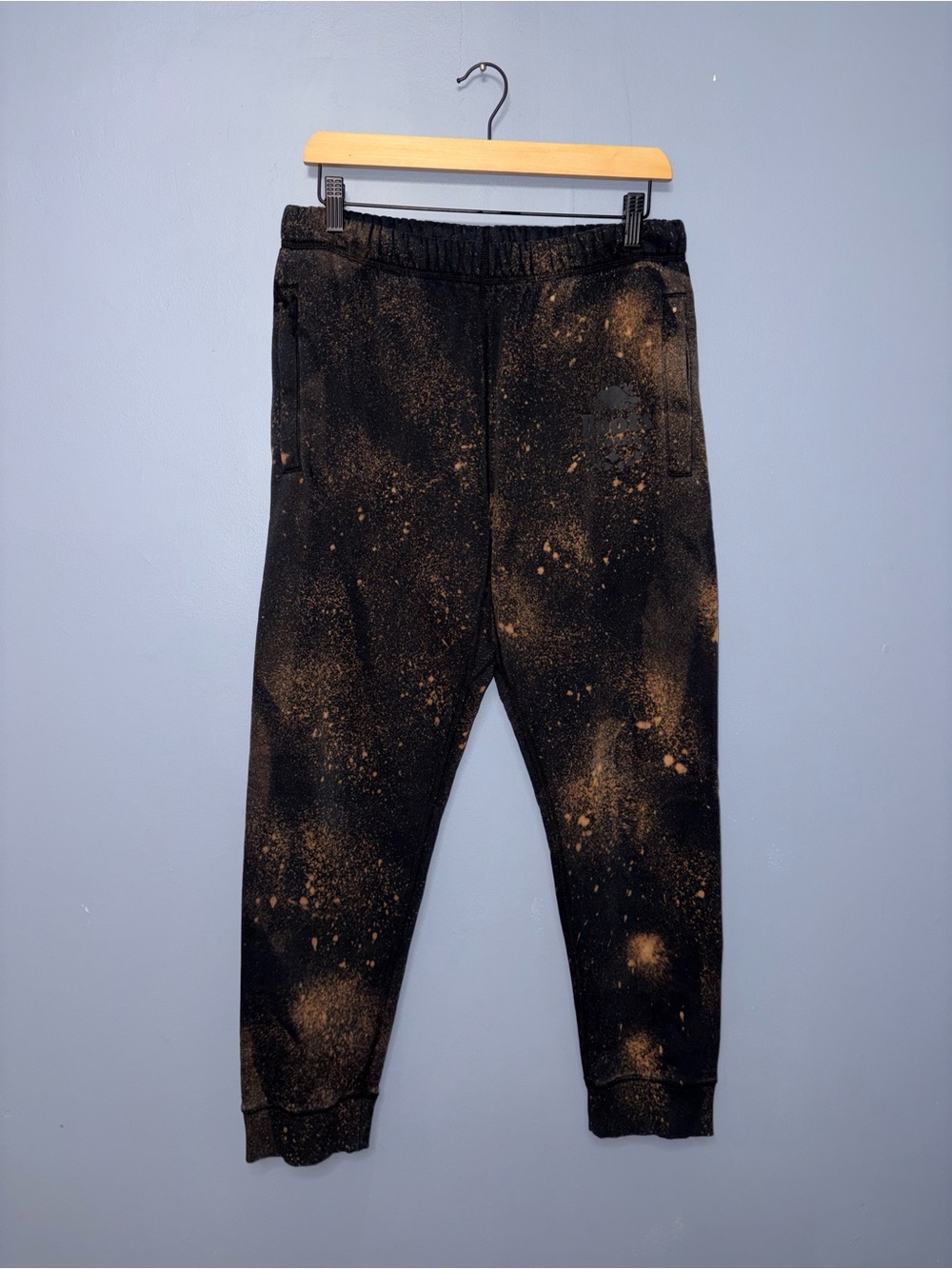 Roots • Black Splatter Sweatpants
